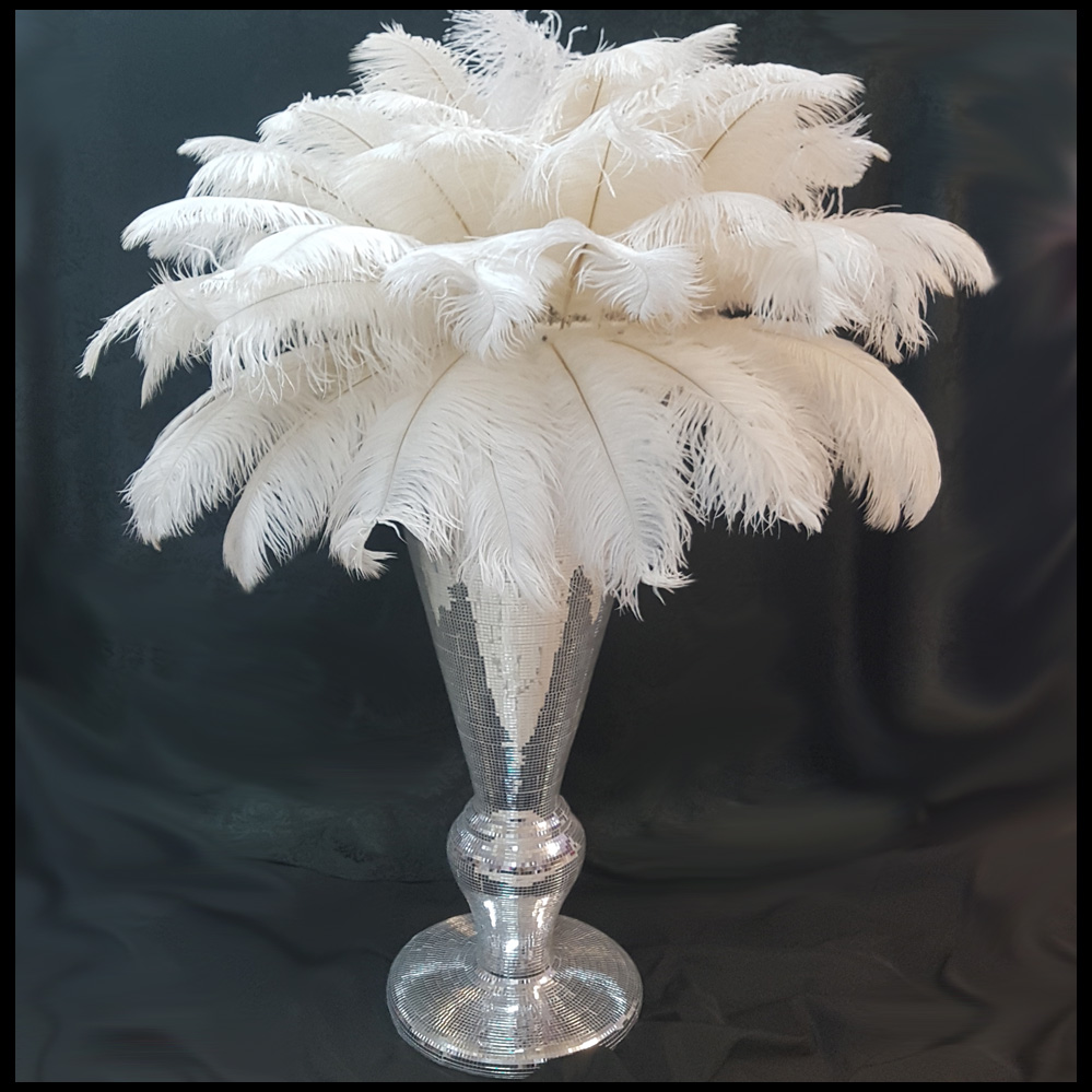 tall ostrich feathers